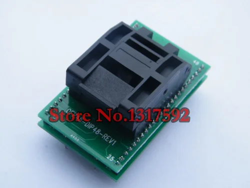 QFP48 to DIP48 IC Test Socket 0.5mm Picth /LQFP48 tO DIP48 Programming Adapter / TQFP48 to DIP48Adapter