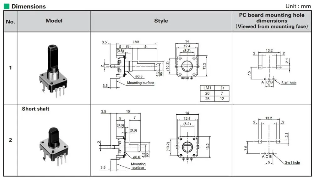 EC12E2424407 EC12E1220301 EC12E1240405 EC12E1240406 EC12E24204A2 EC12E24204A8 EC12E2440301 EC12E2430401 EC12E2424404 Encoder