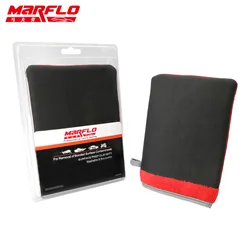 Guantes mágicos para lavado de barra de arcilla, herramientas de limpieza de coche, toalla de cuidado automático, paño de limpieza mágico, manopla de barra de arcilla pulida Marflo