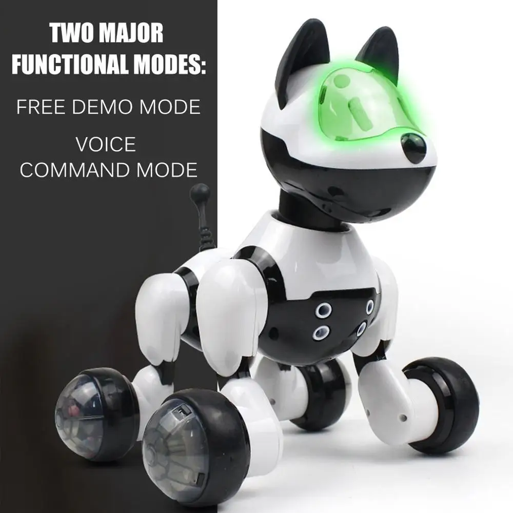 Voice-controlled Robot Dog Voice and Smart Sensor Control Pet Dog Children\'s Educational Toys Singing Dancing Robots kids Toys