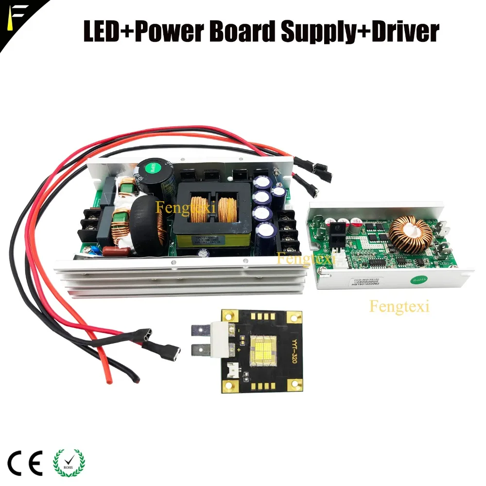 Luci medici FAI DA TE Luce Del Proiettore Kit SST300 120w 150w HA CONDOTTO il Modulo con Scheda Di Potenza di Alimentazione e LED 150w Bordo di Auto