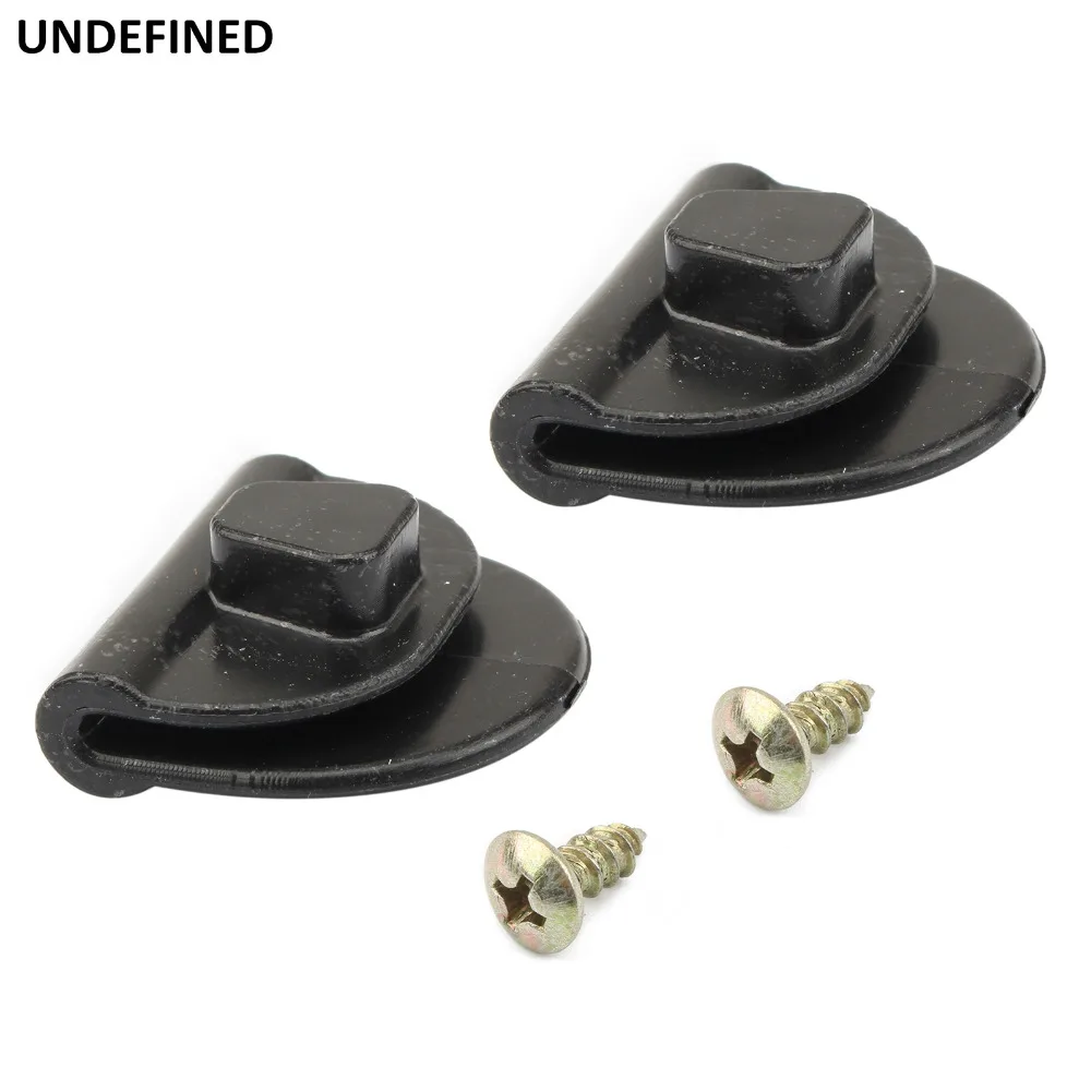 Motorcycle Black Side Battery Cover Clips Mount Clamp Right Left For Harley Sportster XL883 XL1200 2004-2018 X48 72 2010-2022
