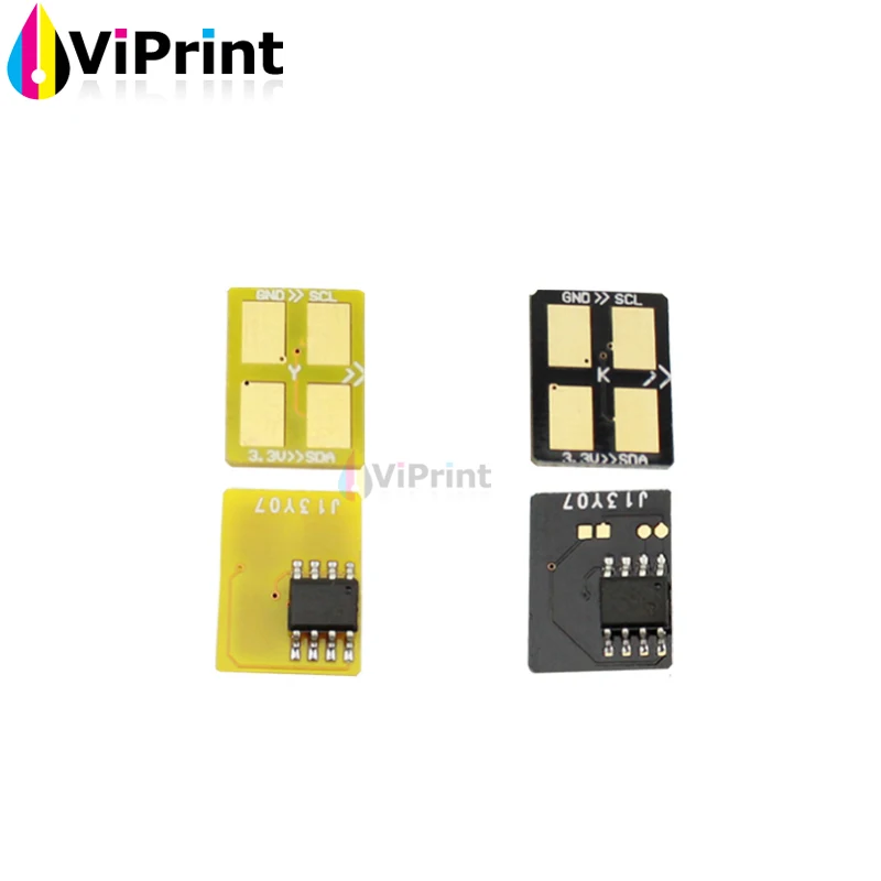 4x 106R01274 106R01271 106R01272 106R01273 Toner Cartridge Reset Chip For Xerox Phaser 6110 6110 6110 MFP Printer Powder Refill