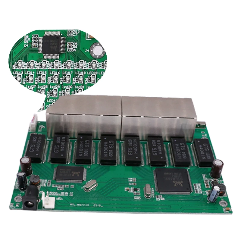 16 Port RJ45 All Gigabit Ethernet switch lan switch ethernet switch