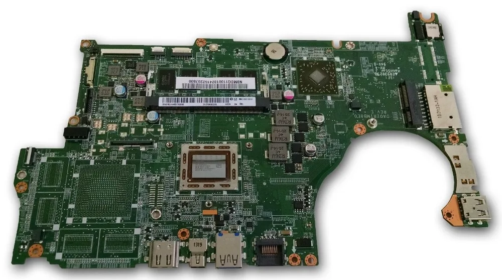 

For Acer FOR Aspire V5-552 V5-552P Laptop Motherboard w/A8-5557M DA0ZRIMB8E0 NB.MDQ11.001 100% Test Ok