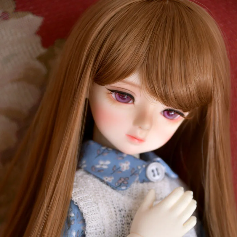 New sd Set 1/4 Bjd Doll Fashion Alicia Reborn Silicone Resin With Eyes For Baby Girl Birthday