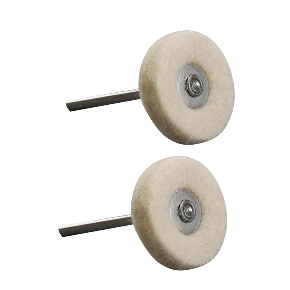 Dental Dentist 10Pcs Wool Polishing Buffing Wheels Brushes Burs for Rotary Tools Dental Lab