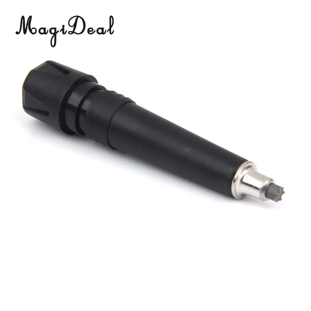 MagiDeal 1 قطعة في الهواء الطلق عصا رياضة المشي تلميح الكربون التنغستن الصلب تسلق تلميح استبدال أدوات ل Alpenstock الإرتحال القطب عصا