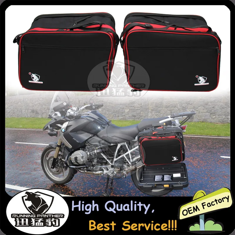 

fits for BMW R 1200 RT K 1200 GT K 1300 gt R1200R Expandable black red Pannier liners bag inner bags r1200rt k1200gt