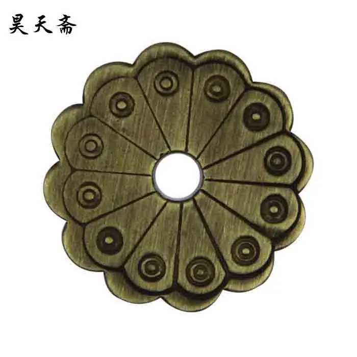 

[Haotian vegetarian] antique copper gasket 3.2cm / Antique Hardware / antique furniture copper fittings HTI-012