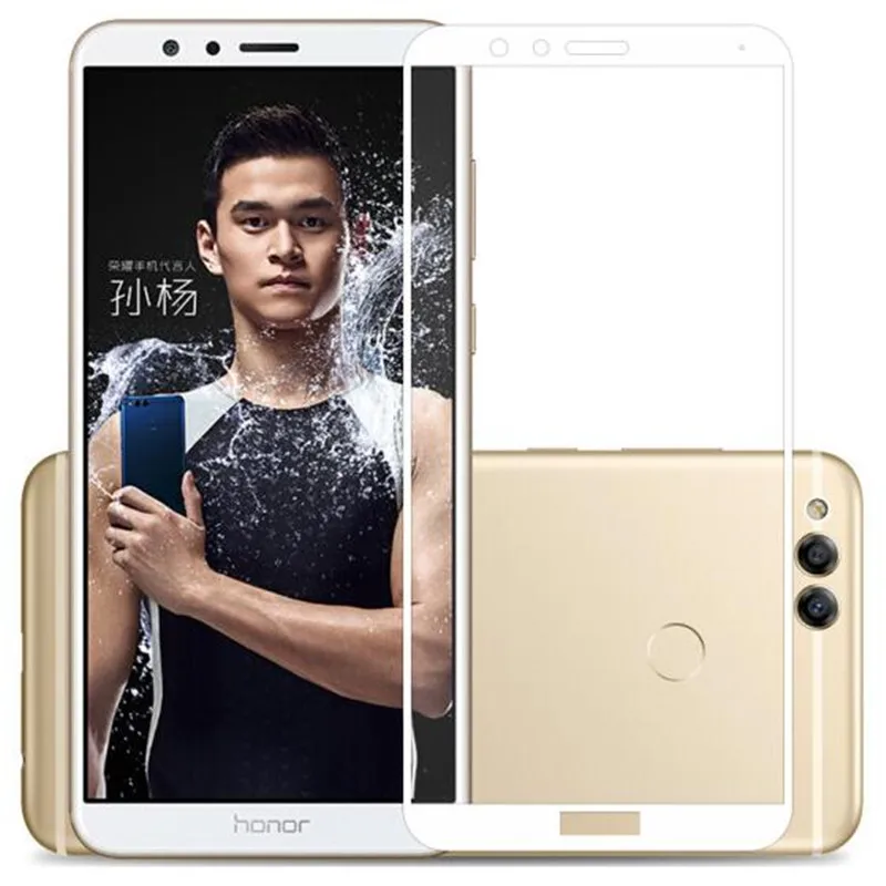 For Huawei Honor 7A Pro 7X 7C 7S Play 8E Y6 2018 Enjoy Screen Protector Film White Golden Black Full Cover Tempered Glass