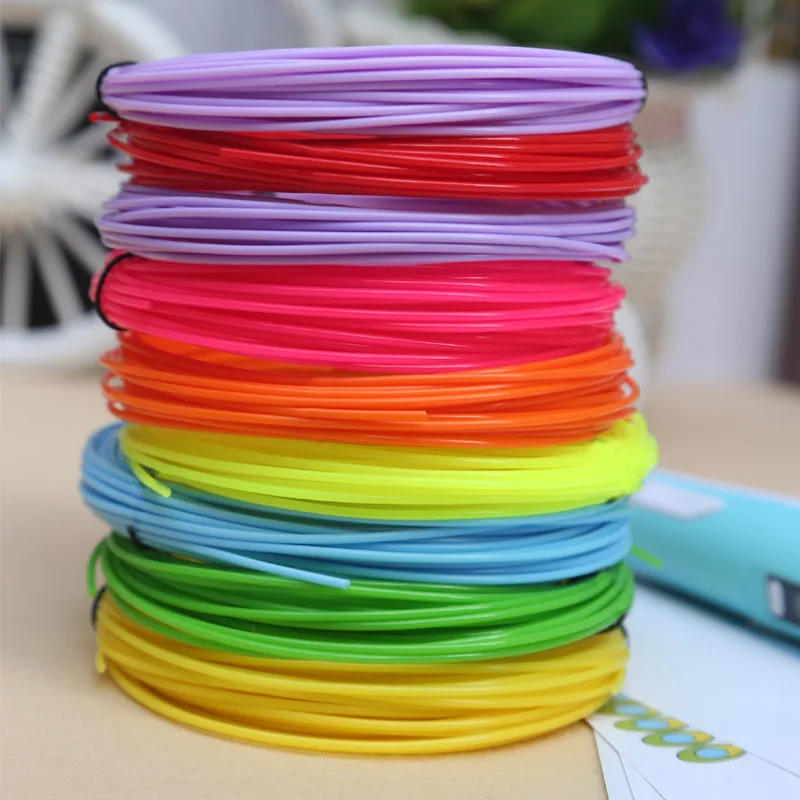 PLA 3d pen filament 1.75mm 3d pen filament Scented Environmental safe plastic the best KIDS Birthday gift free shipping