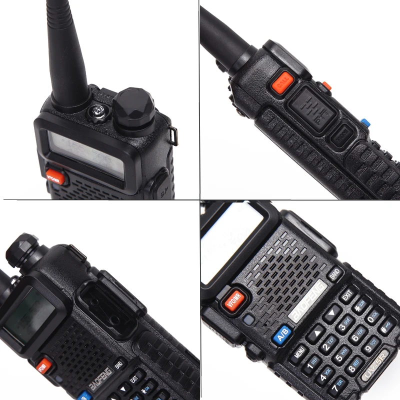 Bộ 10 Bộ Đàm Baofeng UV-5R 8W Bộ Đàm Ba Công Suất 8/4/1 W VHF UHF Ban Nhạc UV5R Di Động hai Cách Đài Phát Thanh