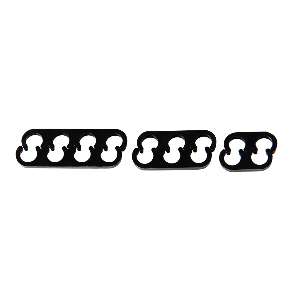 7mm 8mm Plastic Spark Plug Wire Separators Dividers Looms Universal Black Separators Dividers for Ford for Chevy