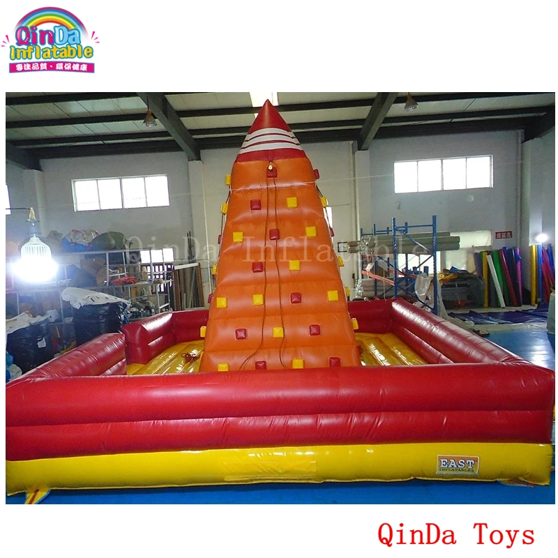 Free Air Blower For Inflatable Climbing Wall ,outdoor Inflatable Rock Climbing Tower For Kids