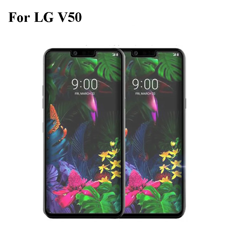 2PCS For LG V50 V 50 Tempered Glass Protection For LG V50 LGV50 Protective Full Cover 9H Explosion-proof Screen Protector