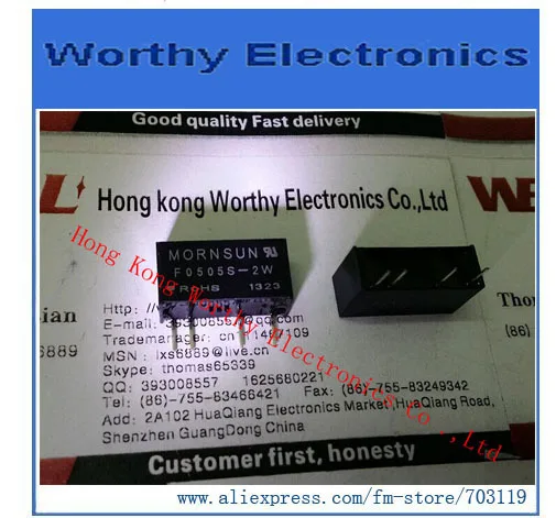 Free  shipping   10PCS/LOT     F0505S-2W      F0505S   2W       DIP-4