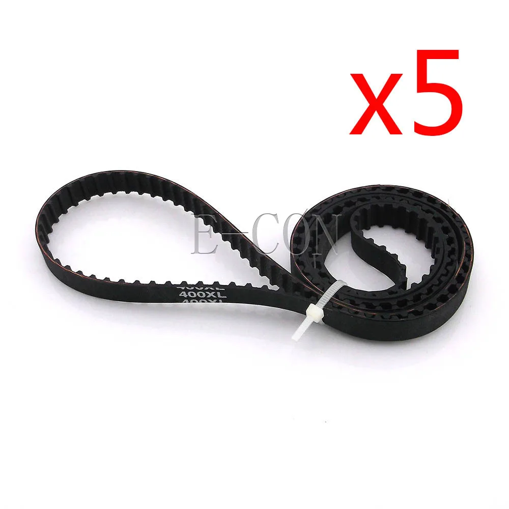 

5pcs 400XL Timing Belt L039 200teeth Width 0.39inch(10mm) XL Positive Drive Pulley for CNC Stepper Motor and Engraving Machine