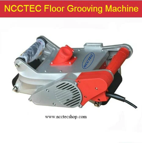 NCCTEC Floor Grooving Machine for Concrete Brick Wall fast FREE shipping |Hand held Cement Cutting Groove tool | 2800w/4hp power