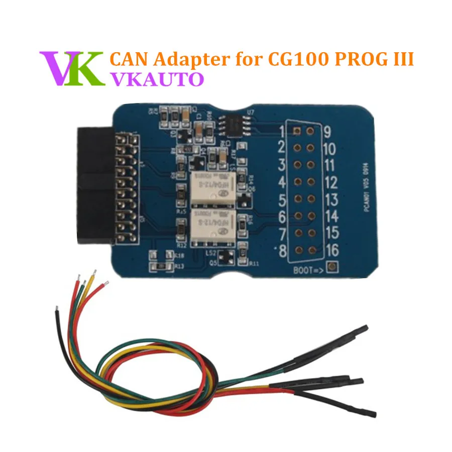 

New CAN Adapter Use for CG100 Prog III Airbag Restore Device Repair ECU , Read and Write ISN Free Shipping