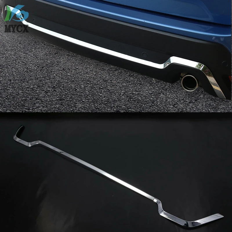 

Car Styling Chrome Exterior Rear Bumper Bottom Protector Cover Trim 2PCS For Subaru Forester SK 2019