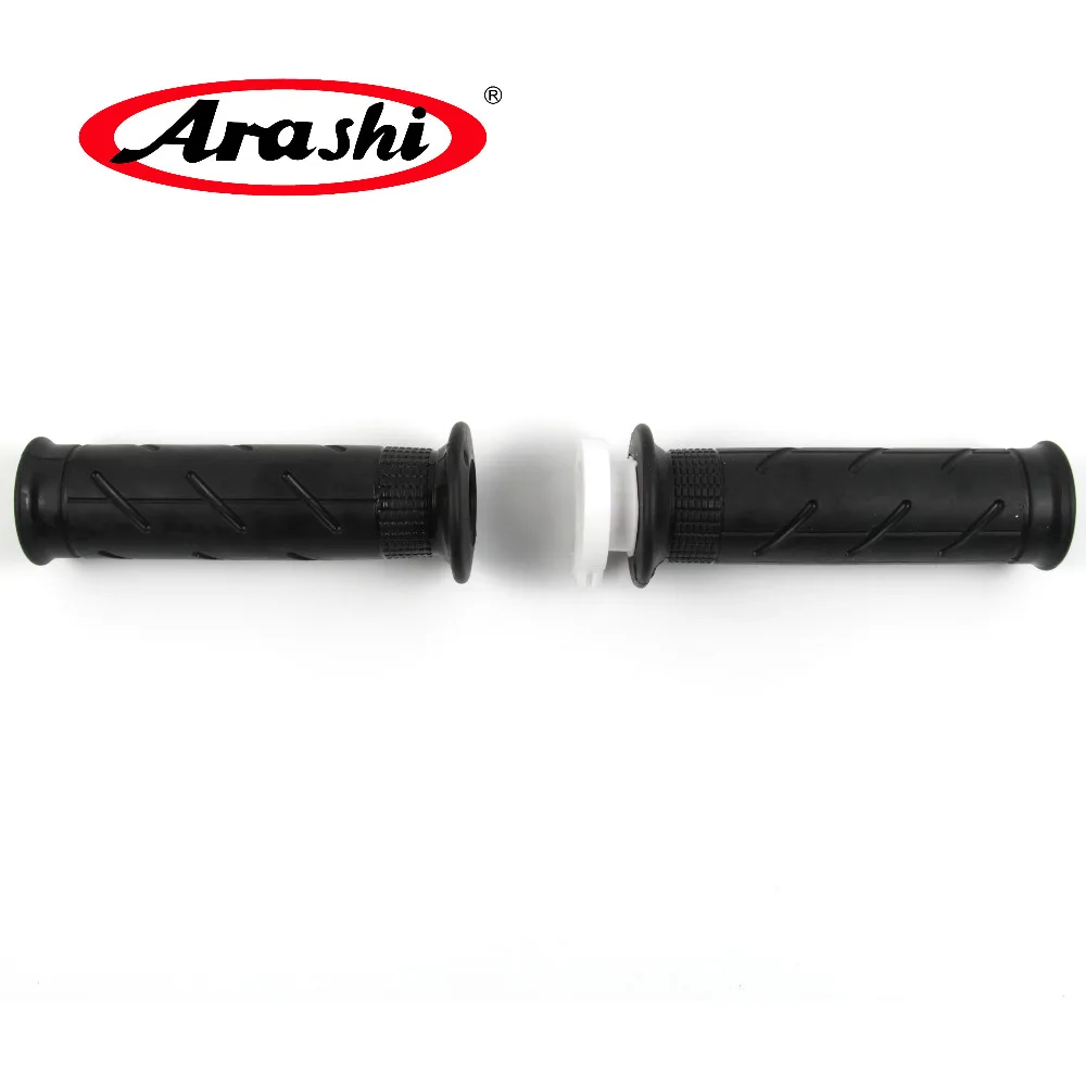 Arashi Handlebar Grips Motorcycle Soft Rubber Handle Grip Protectors Pads For YAMAHA YZF R1 R6 MT07 MT 09 FZ1 XJ6 FZS1000 Fazer