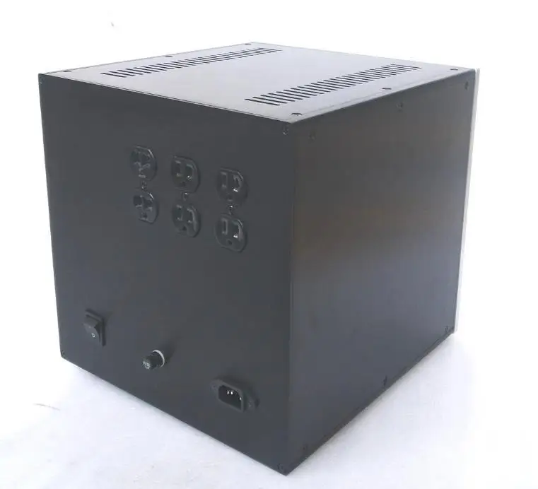 ZEROZONE Full Aluminum Enclosure DIY case/Isolated PSU chassis 300*300*311mm L7-12