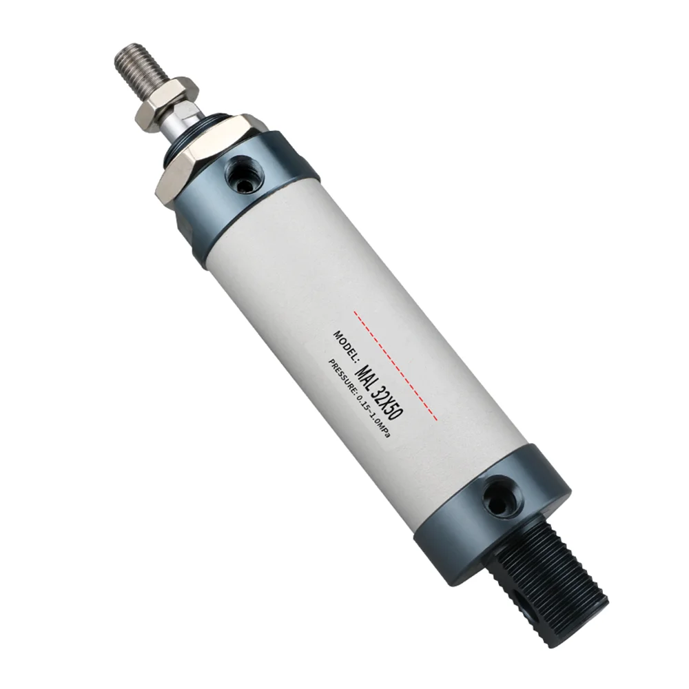 

Aluminum alloy Pneumatic cylinder MAL 32mm bore 25mm-500mm stroke double acting Single Rod Air Cylinder