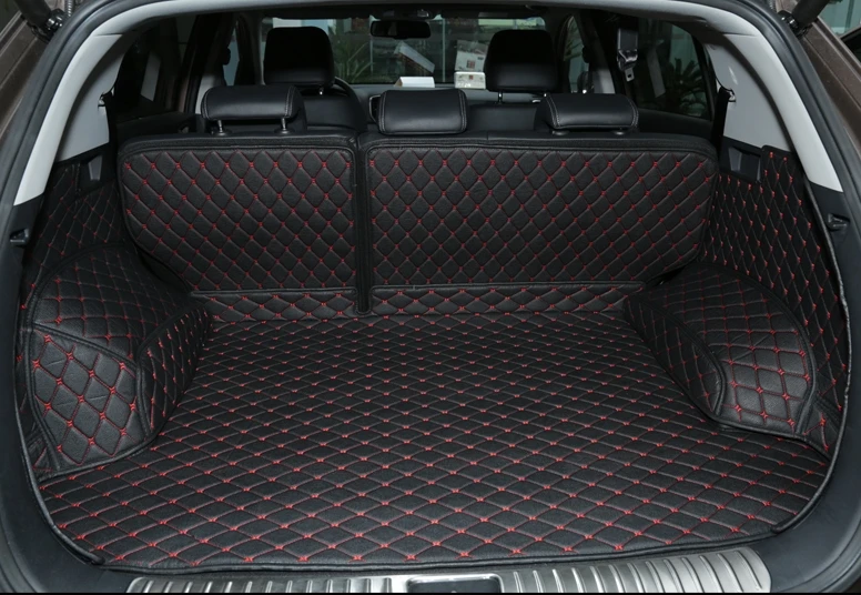 High quality! Special trunk mats for KIA Sportage 2018-2016 waterproof boot carpets cargo liner for Sportage 2017,Free shipping