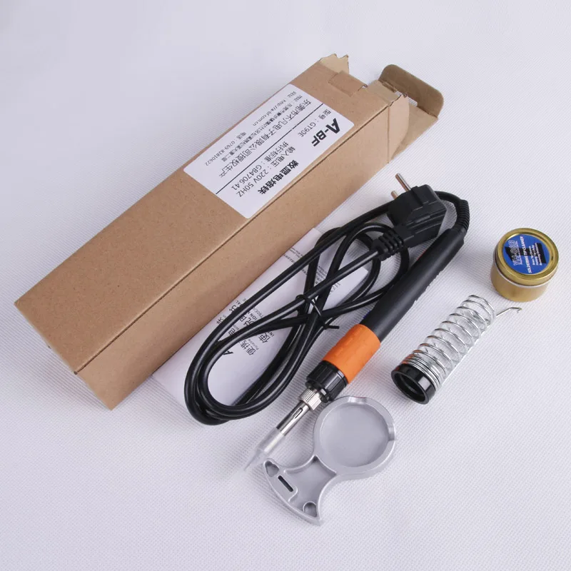 A-BF GT90E 90W Digital LCD Electric Soldering Iron Kit Temperature Adjustable 220V Soldering Iron Tips Soldering Iron Stand