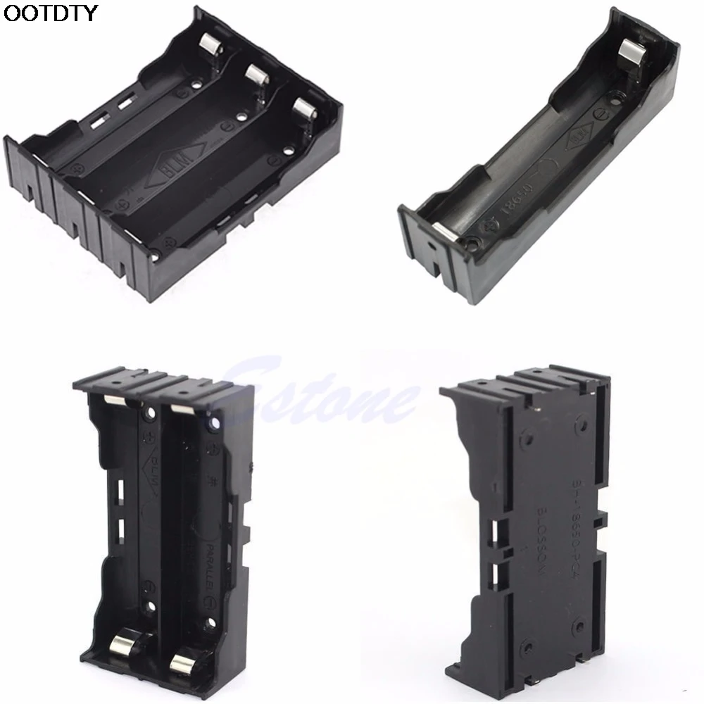 Plastic Battery Holder Case Storage Box For 18650 Rechargeable Battery 3.7V DIY #L060# new hot