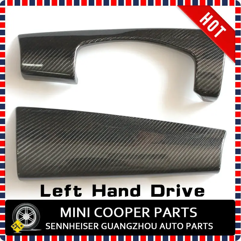 Brand New Real Carbon Fiber Style UV Protected Dashboard Cover LHD And RHD For Mini cooper F55 F56 (2 Pcs/Set)