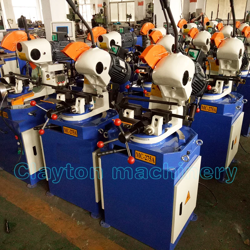 manual electric pipe cutting machine pipe cutter tube cutter,metal cutting machine MC-275A