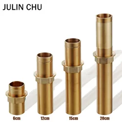 Faucet Replacement Parts Solid Brass Fixed Foot Kitchen Basin Tap Lengthened Fix Foot Mixer Installation Accessories Screw nut