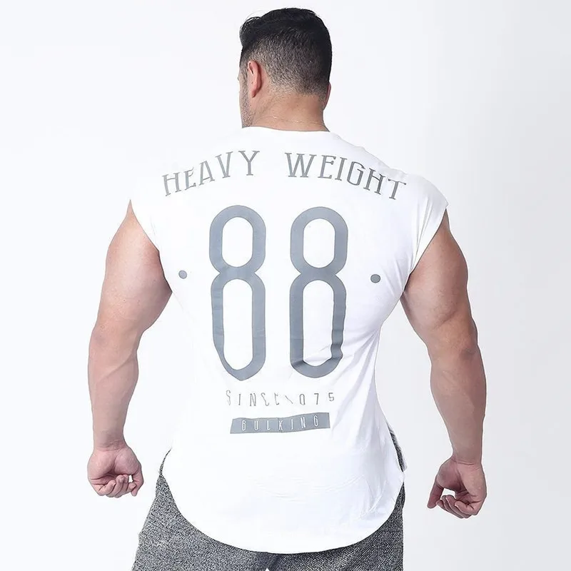 New large-type men Gyms T-shirt Fitness Bodybuilding Workout t shirt Man Summer Sports Running t shirt men shirt Brand Clothing