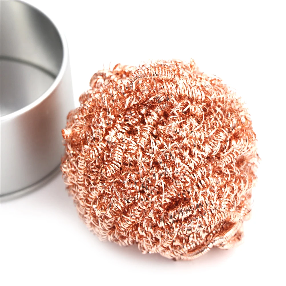 Welding Soldering Solder Iron Tip Cleaner Cleaning Steel Wire Sponge Balls For Welding Tool Whosesale