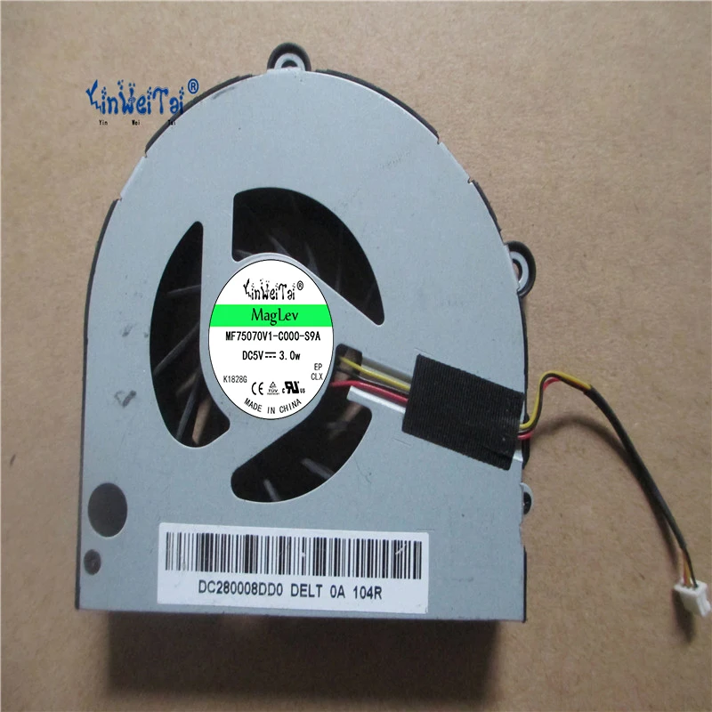 

Free Shipping For Nidec G75R05MS1AD-52T131, 9Z28T DC 5V 0.45A 3-wire 3-Pin connector 70mm Server Bare Cooling fan