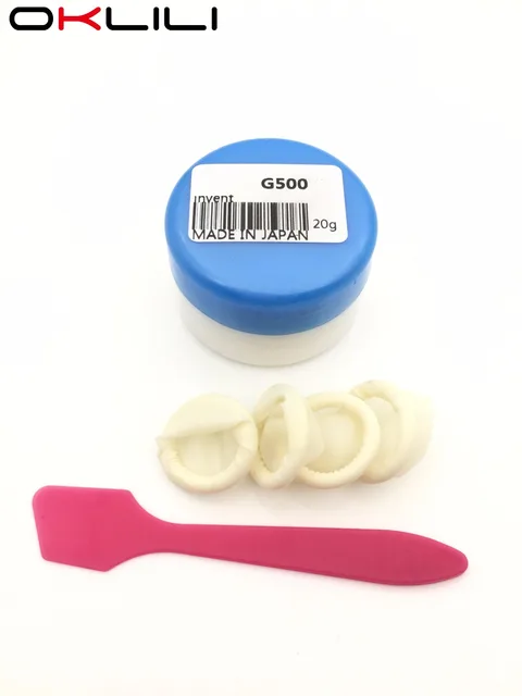 1X JAPAN NEW G500 Grease Fuser Grease Fuser Oil Silicone Grease 20g na metalowej folii utrwalającej do HP P3015 2200 P2055 2420 2300