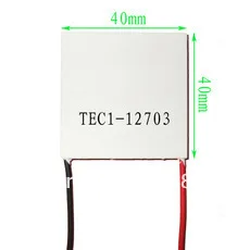 2pcs TEC1-12703 TEC Thermoelectric Cooler Voltage Regulator SMD Peltier 12703 Cooling System Megmoki