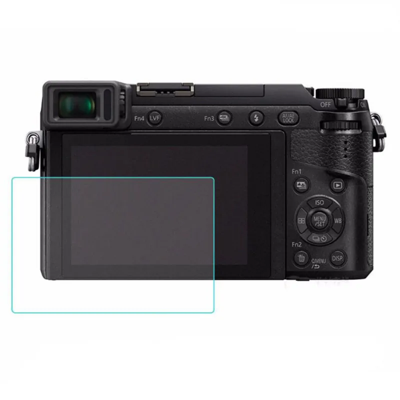 Tempered Glass Protector for Panasonic Lumix DMC GX9 (DC-GX9GK)/GX7 Mark III (GX7III) Guard Screen Protective Film Protection