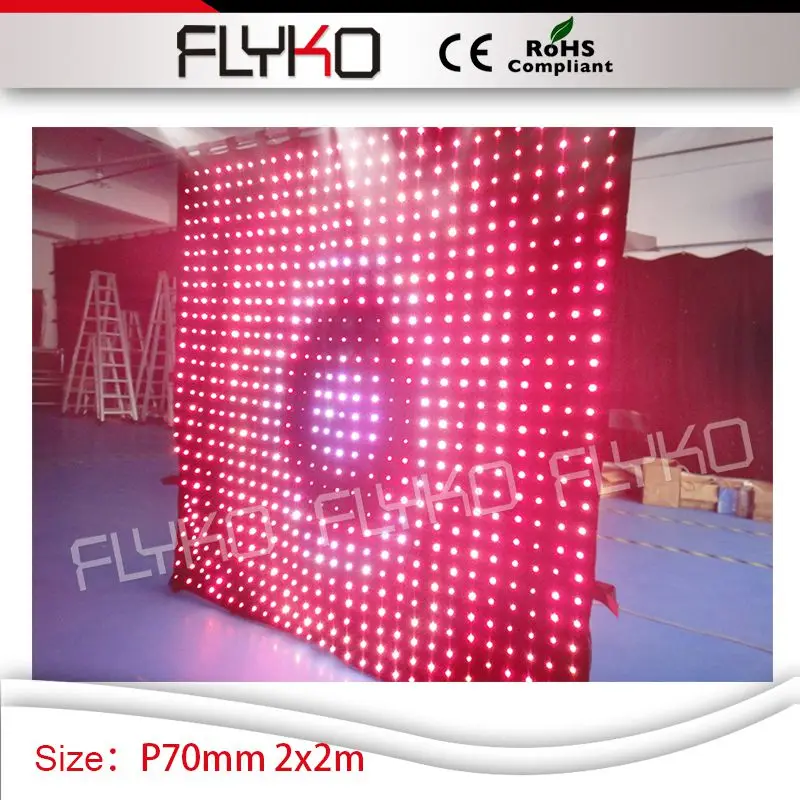 Free shipping stage dj booth 7ft*7ft low cost full color nightclub bar table decora led video screen P7cm