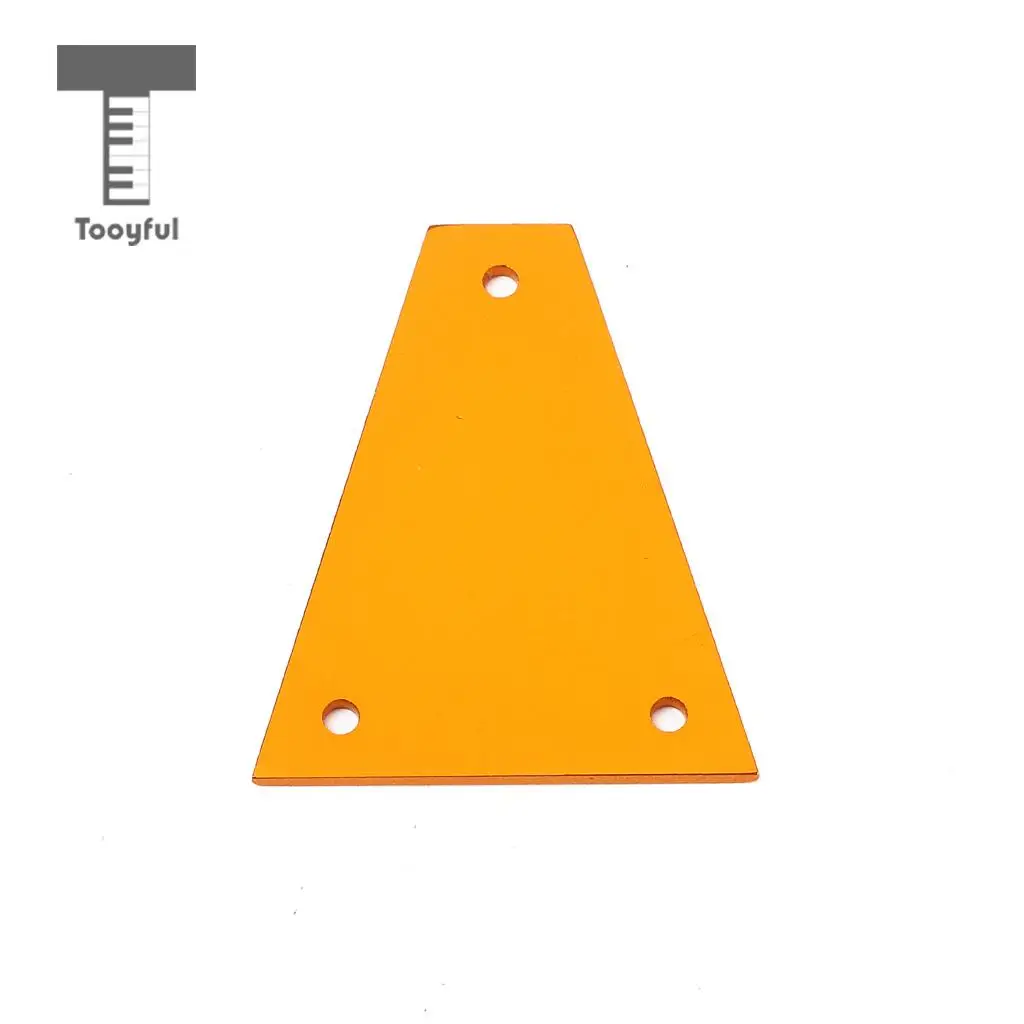 Tooyful High Quantity Blank Aluminum Alloy Family Guitar Truss Rod Cover Parts for Import Jackson Acoustic Electric Bass Guitar