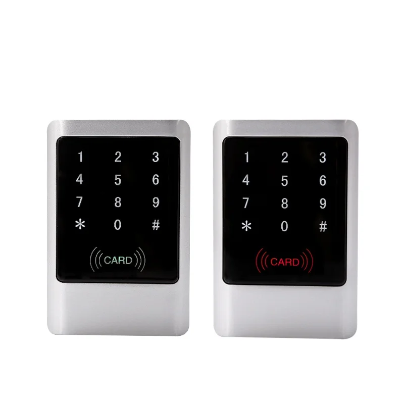 Touch screen & Metal case125KHZ RFID password IP66 keypad waterproof Standalone access controller for door lock gate opener