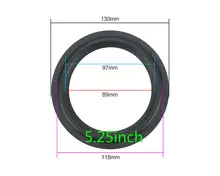 Speaker Rubber Surround Repair Accessories for 2-8 Inch Speakers #5