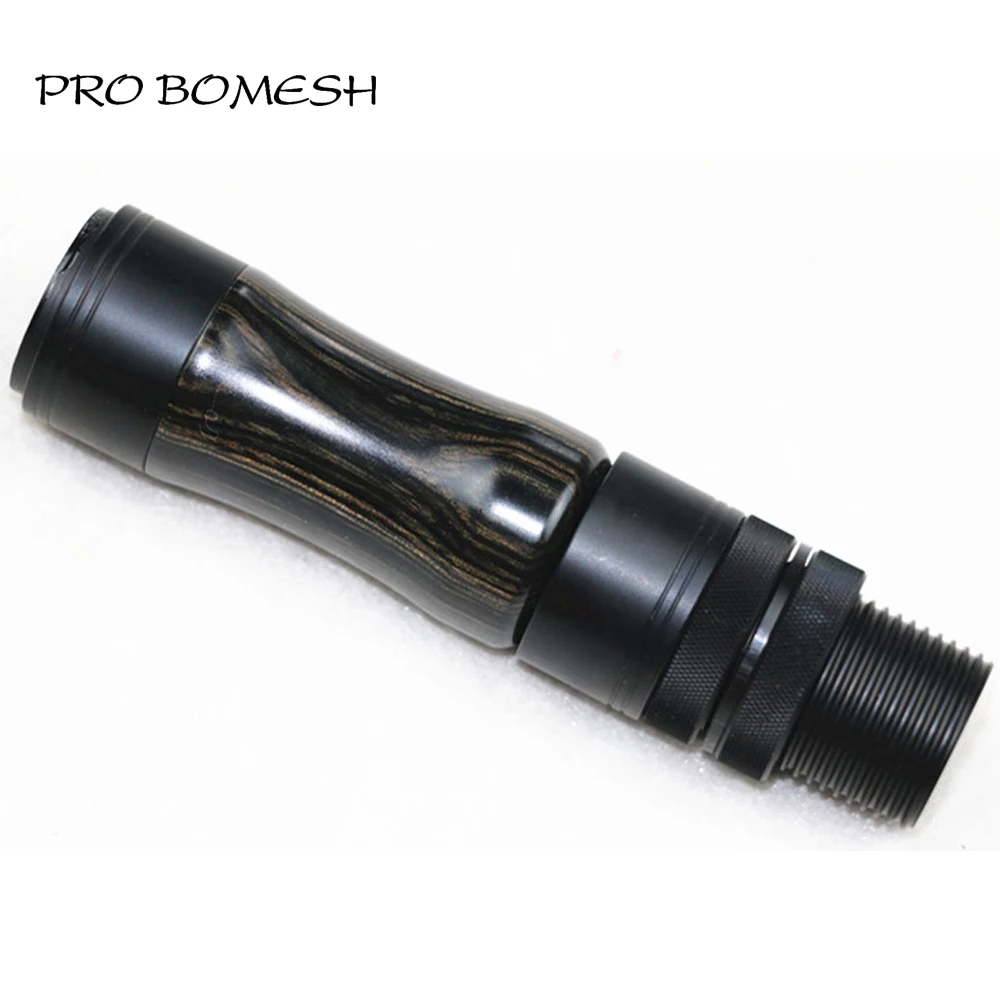 Pro Bomesh 1pcs 37g 45g Wood Reel Seat Spinning Reel Seat Casting Reel Seat DIY Rod Building Accessory