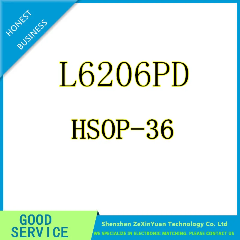 5PCS/LOT L6206PD013TR L6206PD L6206P L6206 HSOP-36 NEW