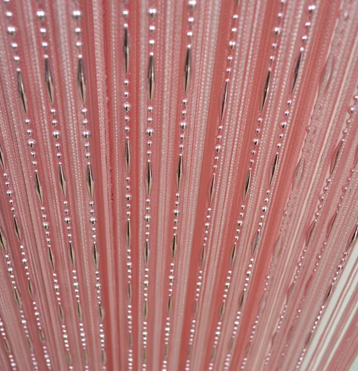 Beads line curtain interior decoration door curtain upscale hotel Home Decor supplies Hotel living room partition