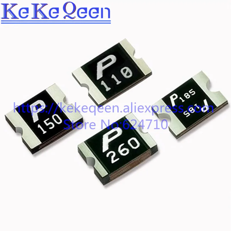 50PCS/LOT PTC FUSE SMD PPTC 1210 0.5A 500MA 6V 13.2V 16V 24V SMT SMD PPTC Resettable Fuses