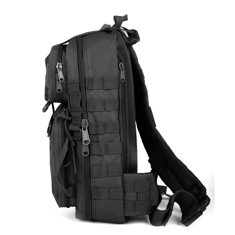 Borsa da campeggio zaino sul petto per uomo zaino tattico Molle viaggi sport all\'aria aperta escursionismo pesca borse da arrampicata a spalla