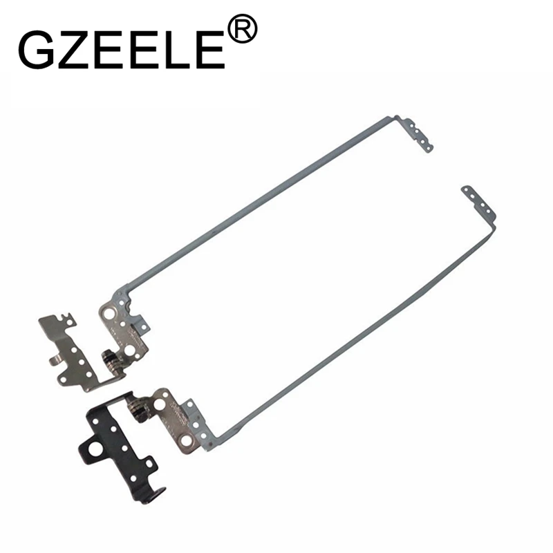 GZEELE Nowe zawiasy do laptopów HP Pavilion 15-AC 250 G4 255 G4 15-AC121DX 15-A 15-AF Lewy + prawy zawias ekranu LCD — zdjęcie 3